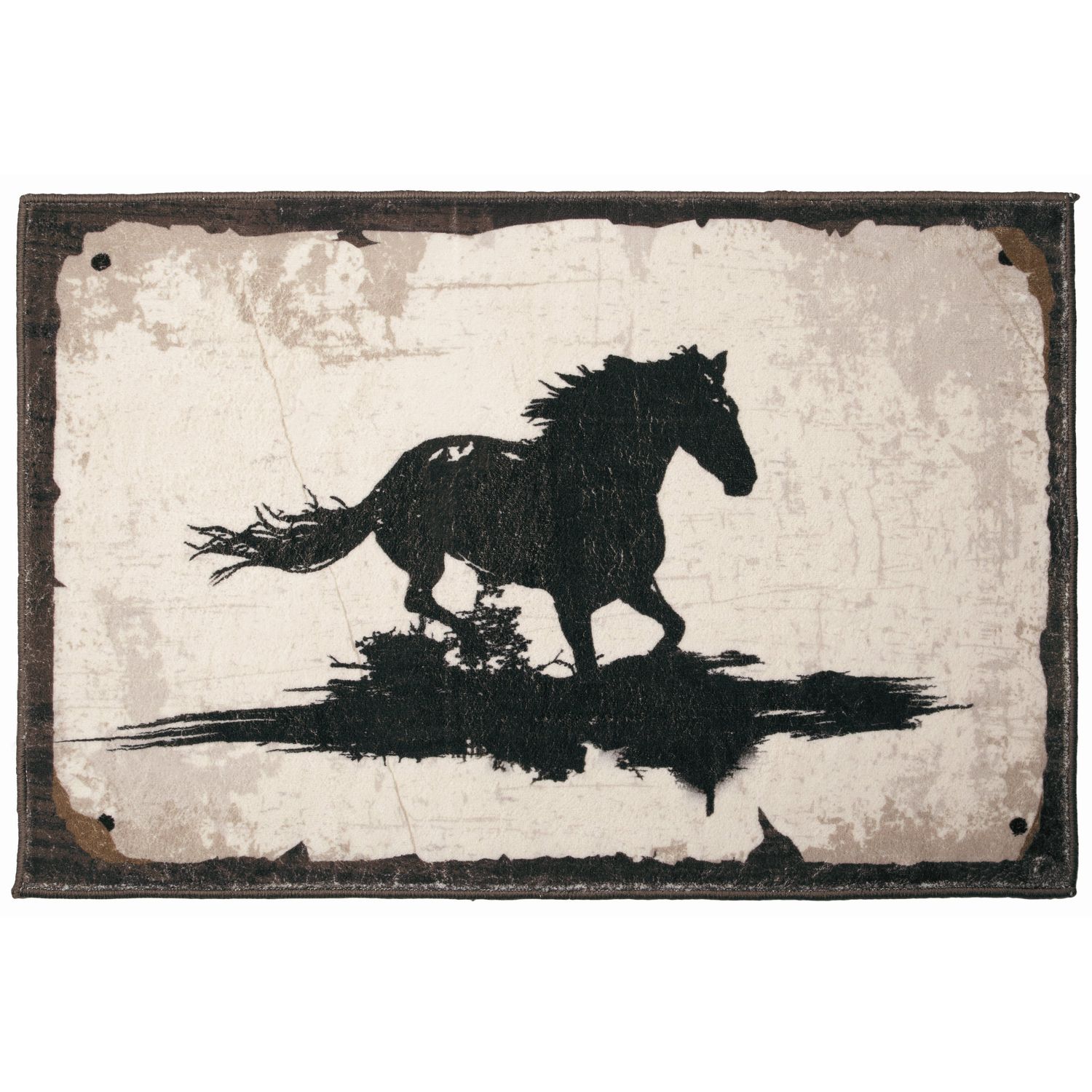 Running Horse 2 x 3 Rug