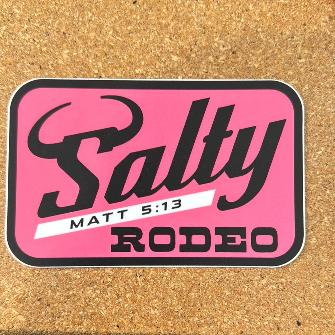 Salty Rodeo Company Ruby Decal