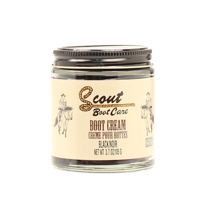Scout Black Leather Polish - 3.7oz