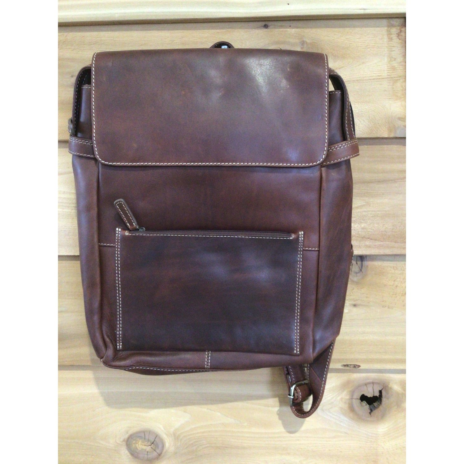Rugged Earth Leather Backpack-1