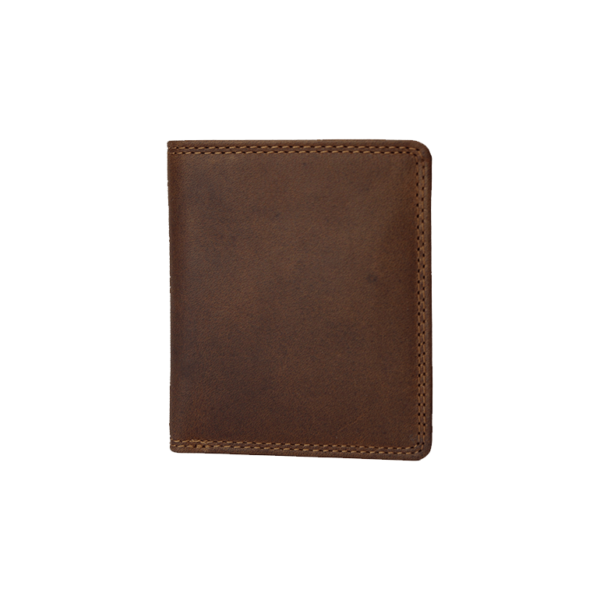 Rugged Earth Leather Bifold Wallet-1