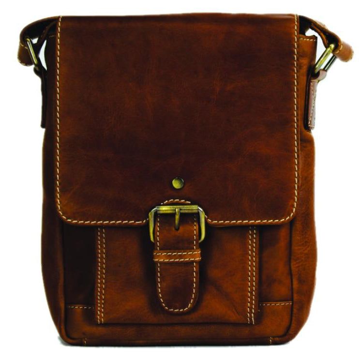Rugged Earth Leather Messenger Bag - 199029