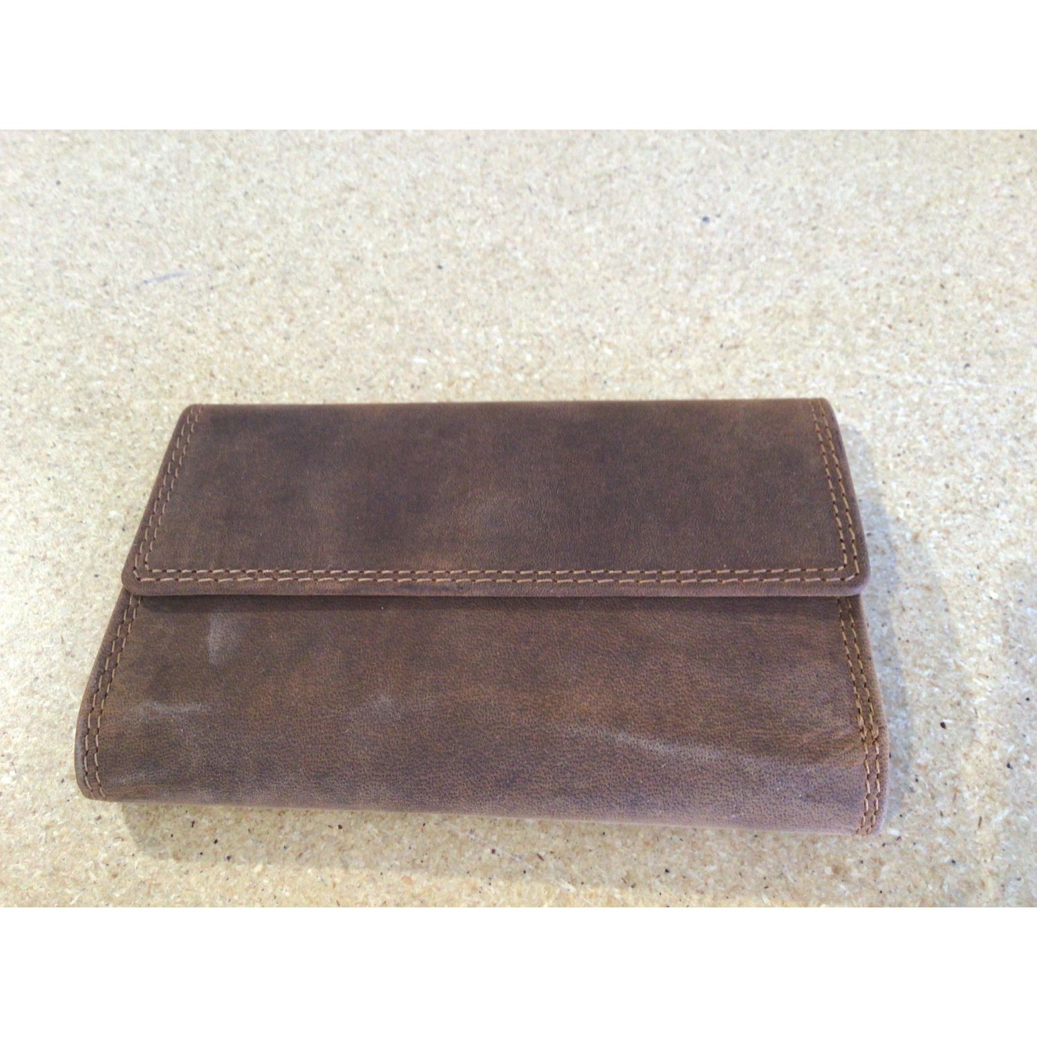 Rugged Earth Midsize Wallet- Tan