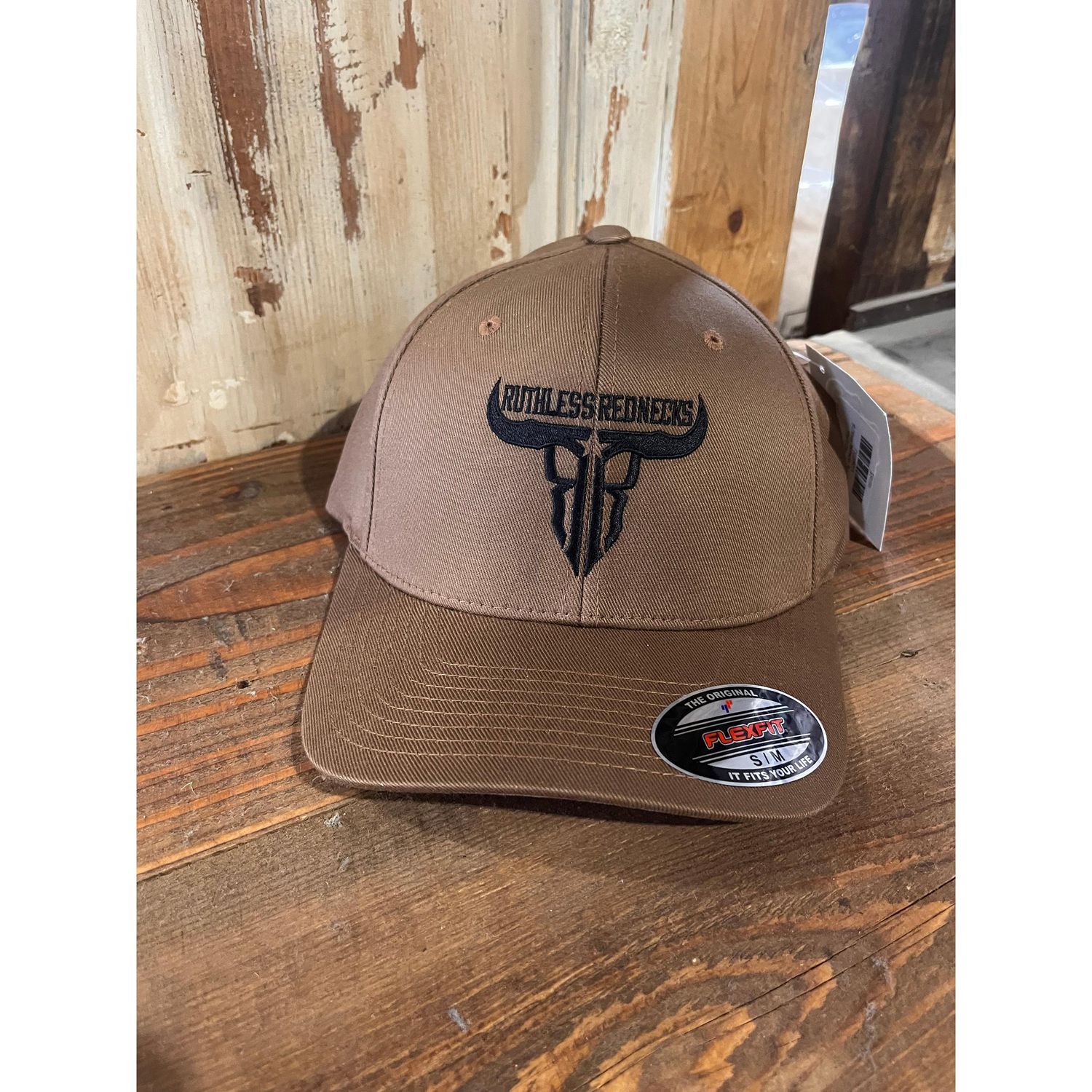 Ruthless Rednecks Raw Talent Flexfit Cap - Coyote
