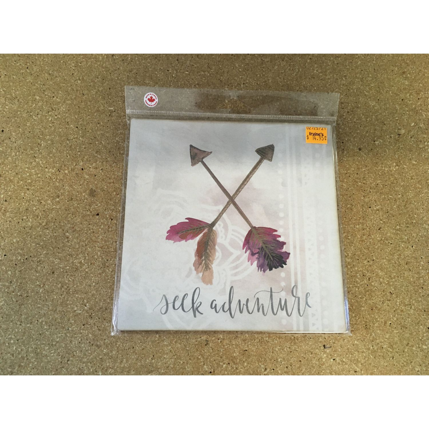 Seek Adventure Trivet