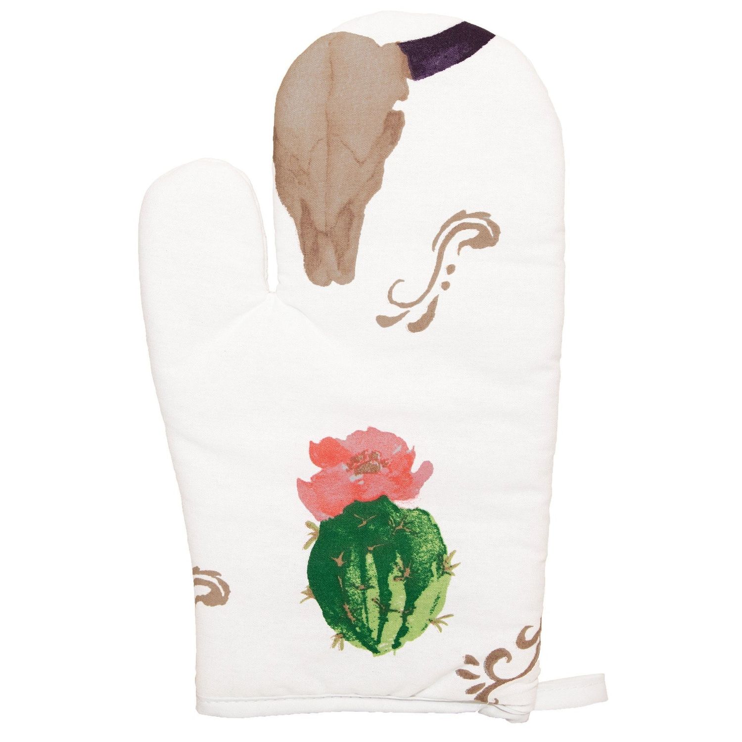 Skull/cactus Oven Mitts