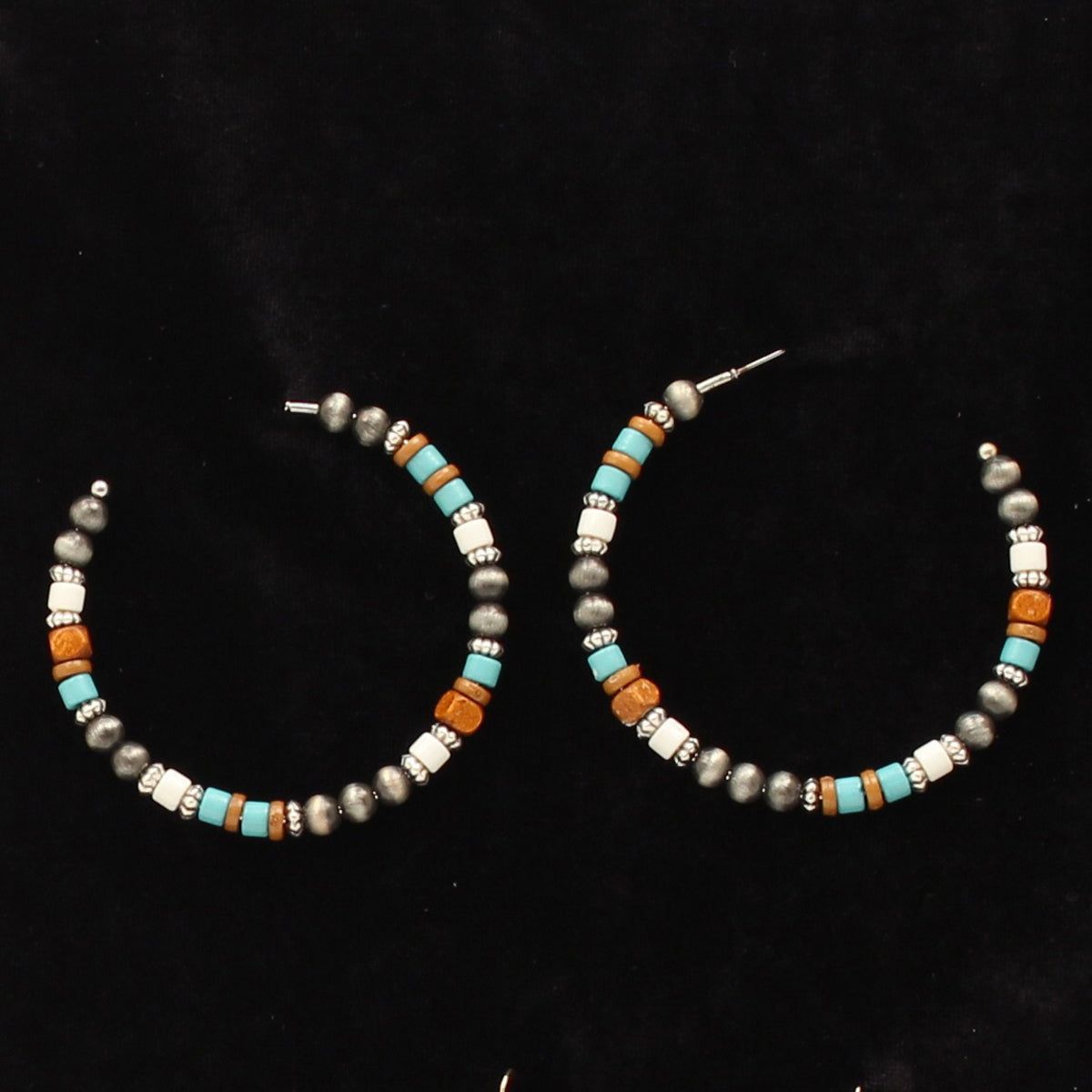 SS Beaded Hoop