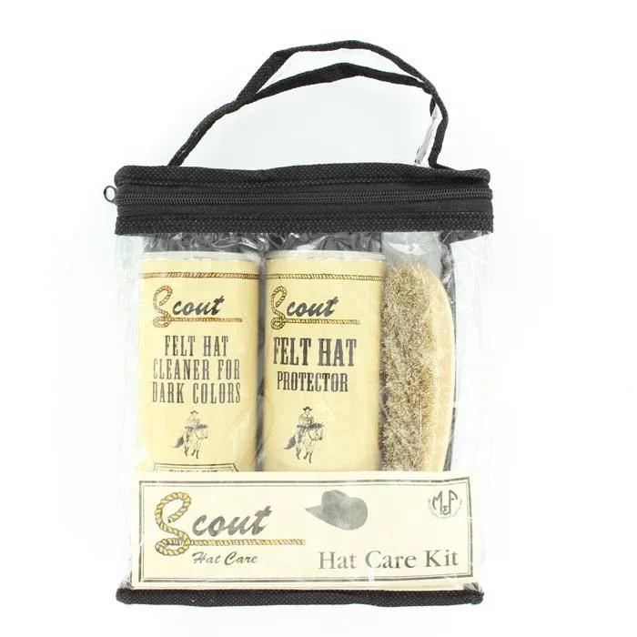 Scout Felt Hat Care Kit Dark