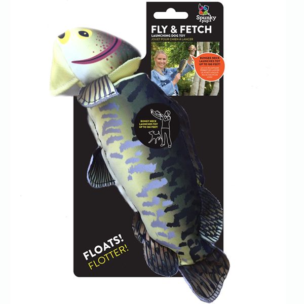 Spunky Pup Fly &amp; Fetch Fish