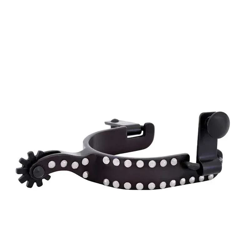 Spur Antq Dots Youth 3/4" DB W/Dots