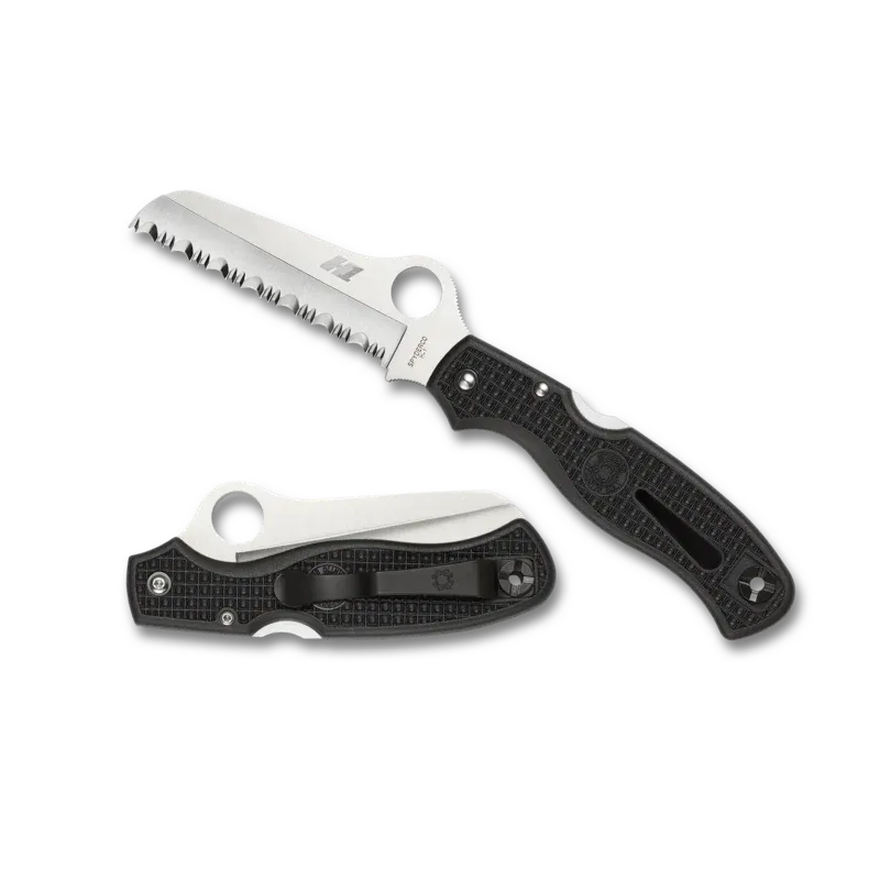 Spyderco Altantic Salt Sypderedge Black FRN