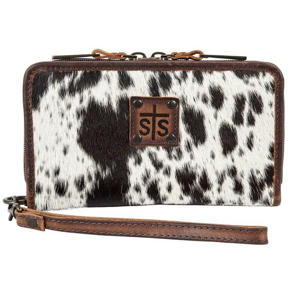 STS Cowhide Wristlet Organizer - Kacy