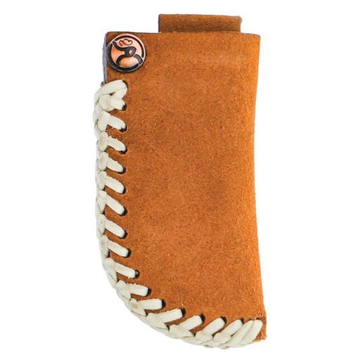 Tan Rough Out Leather Knife Sheath