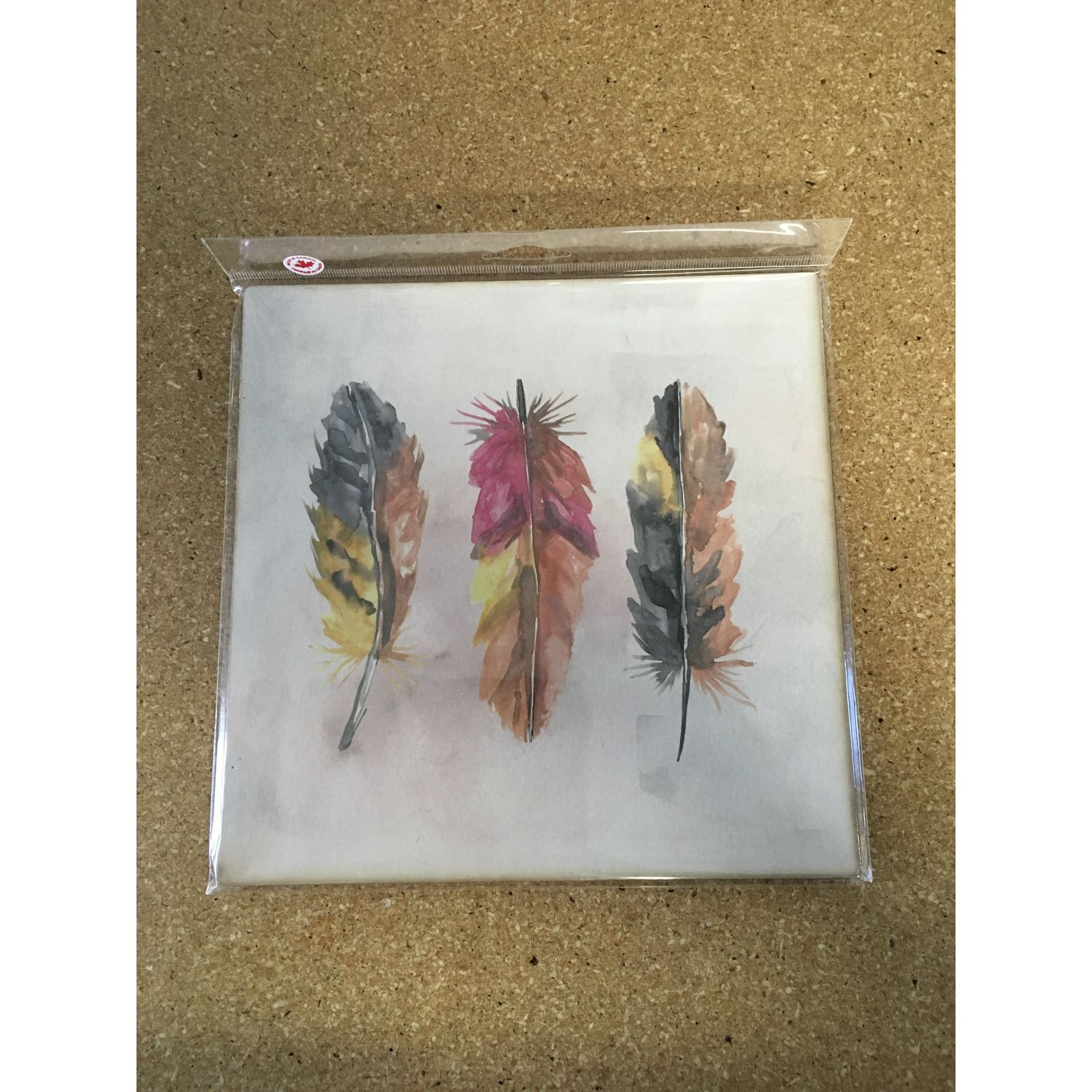 Three Feathers Trivet