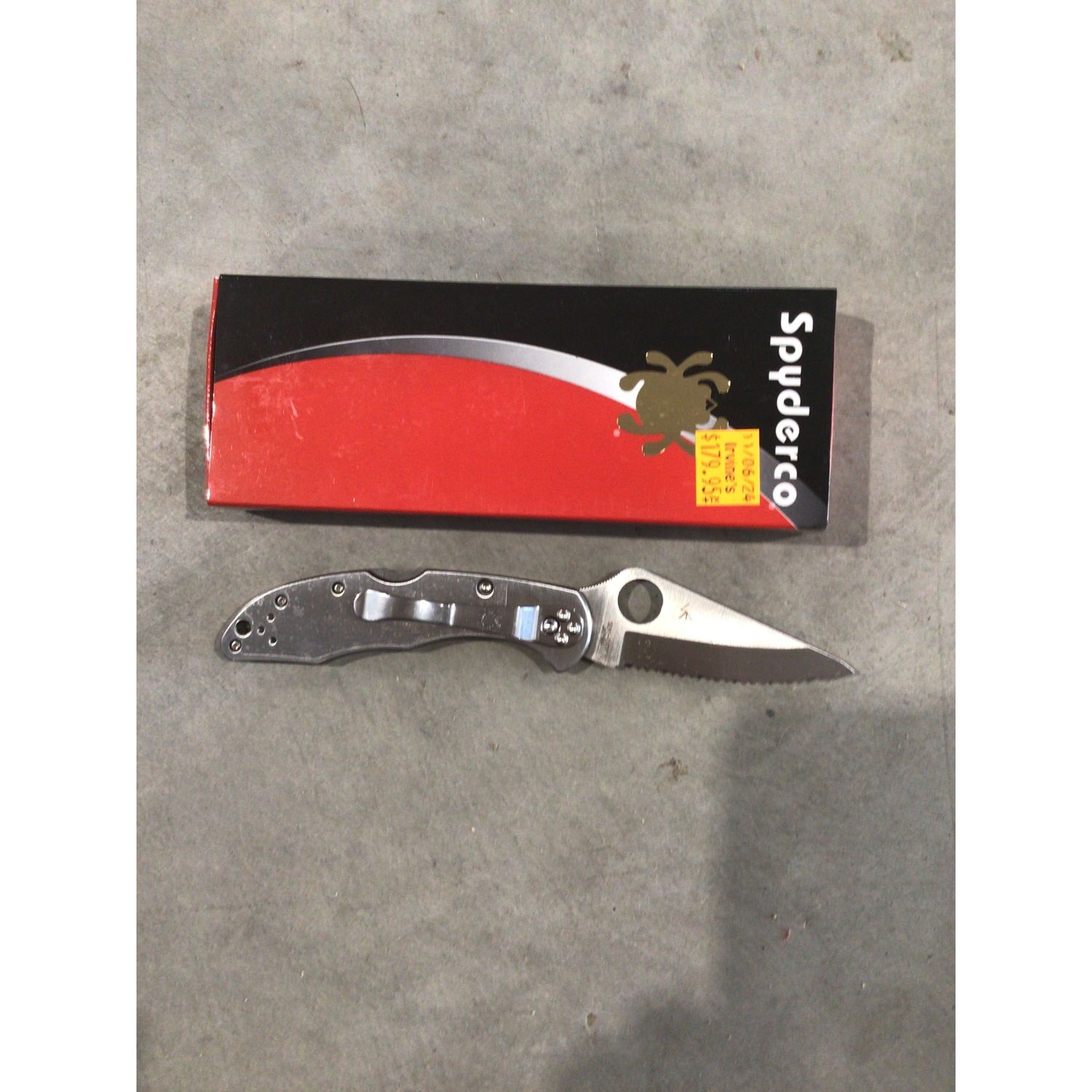 Spyderco Delica SS Combo