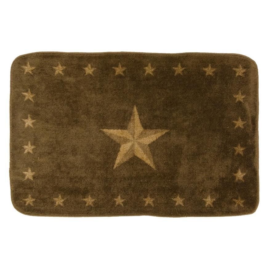 Star Rug 30"x50" Dark Chocolate