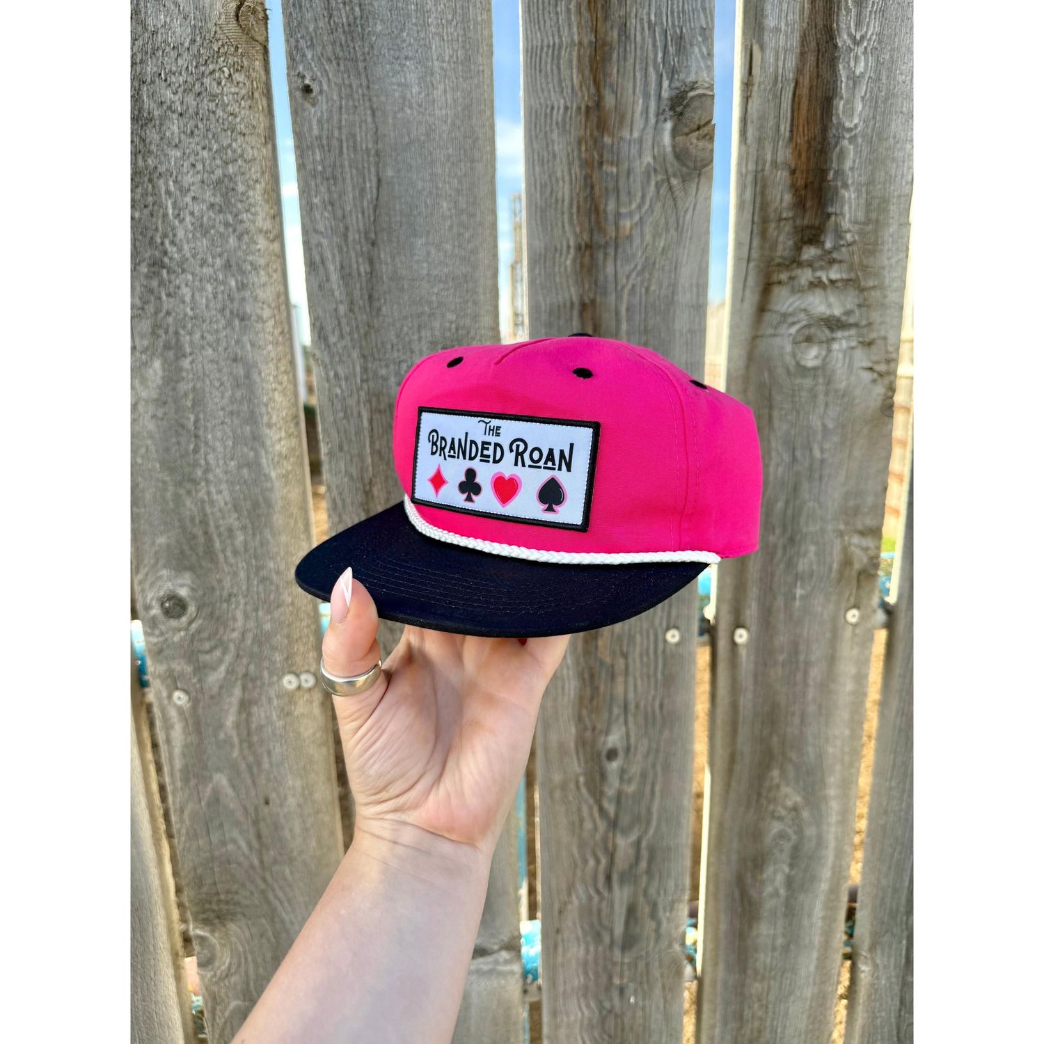 The Branded Roan Poker Ballcap