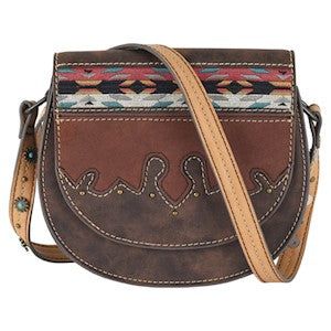Tony Lama Saddle Bag - Southwest Embroidery w/Yoke