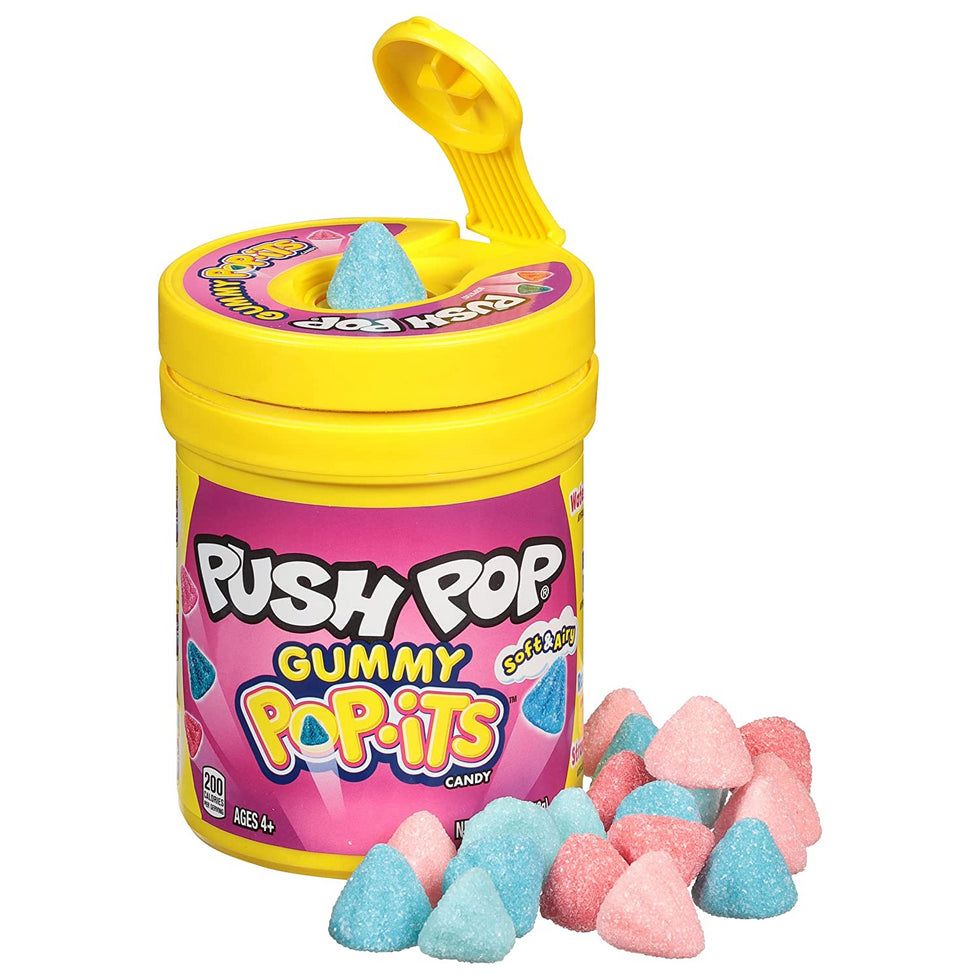 Topps - Push Pop Gummy Pop Its 56g