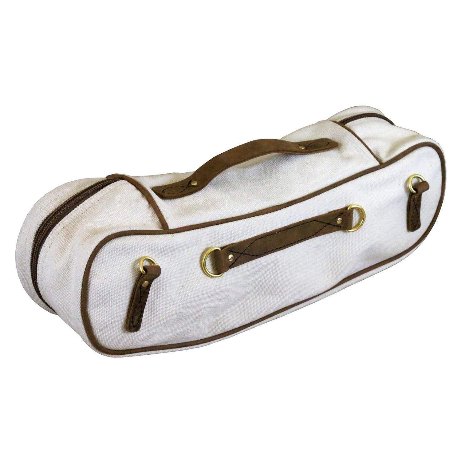 The Canvas &amp; Leather Collection: Cantle Bag