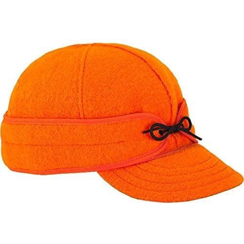 The Original Stormy Kromer Cap Size 7 3/8 Blaze Orange