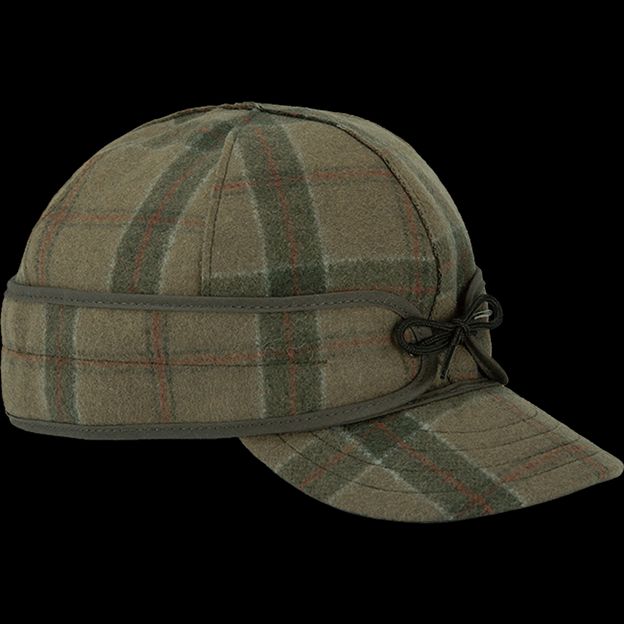 The Original Stormy Kromer Cap Size 7 1/8 Red Pine