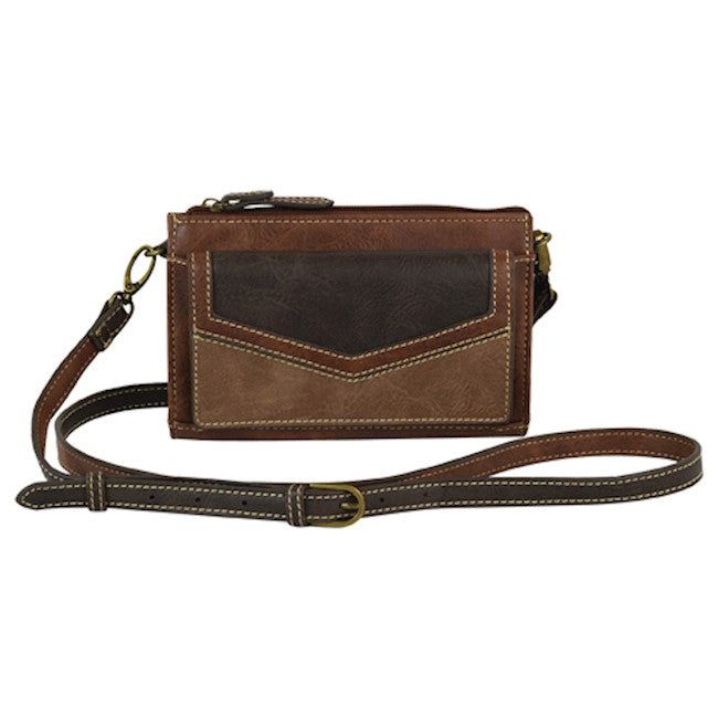 Tony Lama Wallet On String Color Block Yoke