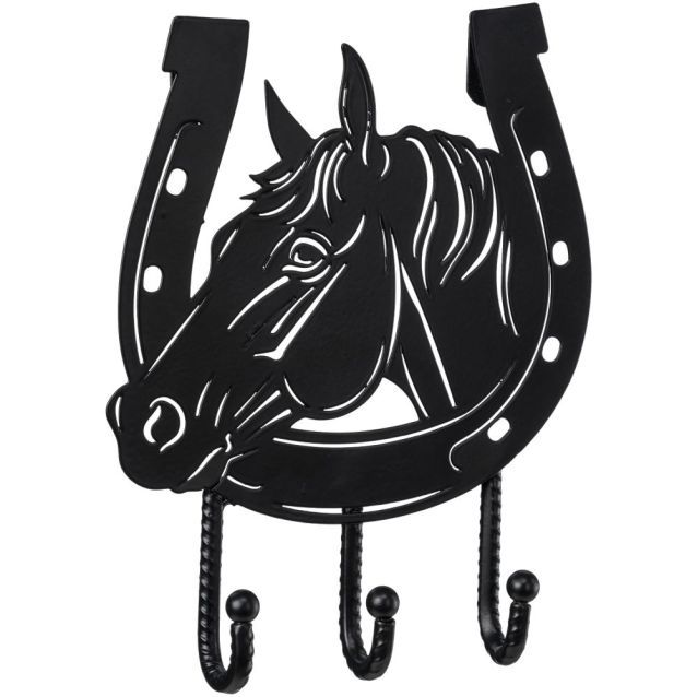 Tough 1 Horse/Horseshoe 3 Hook Rack