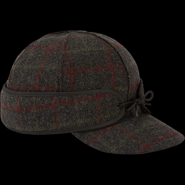 The Original Stormy Kromer Cap Size 7 1/8 Adirondack Plaid
