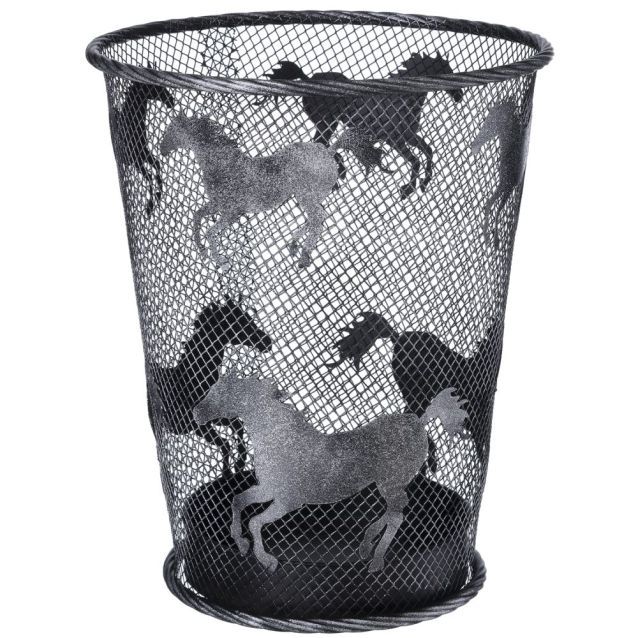 Tough 1 Mesh Wire Horse Wastebasket - 87-1326-141-0