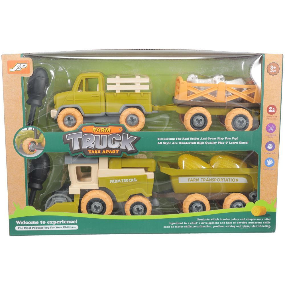 Truck &amp; Combine DIY Set