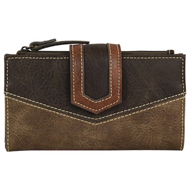 Tony Lama Wallet Color Block Yoke