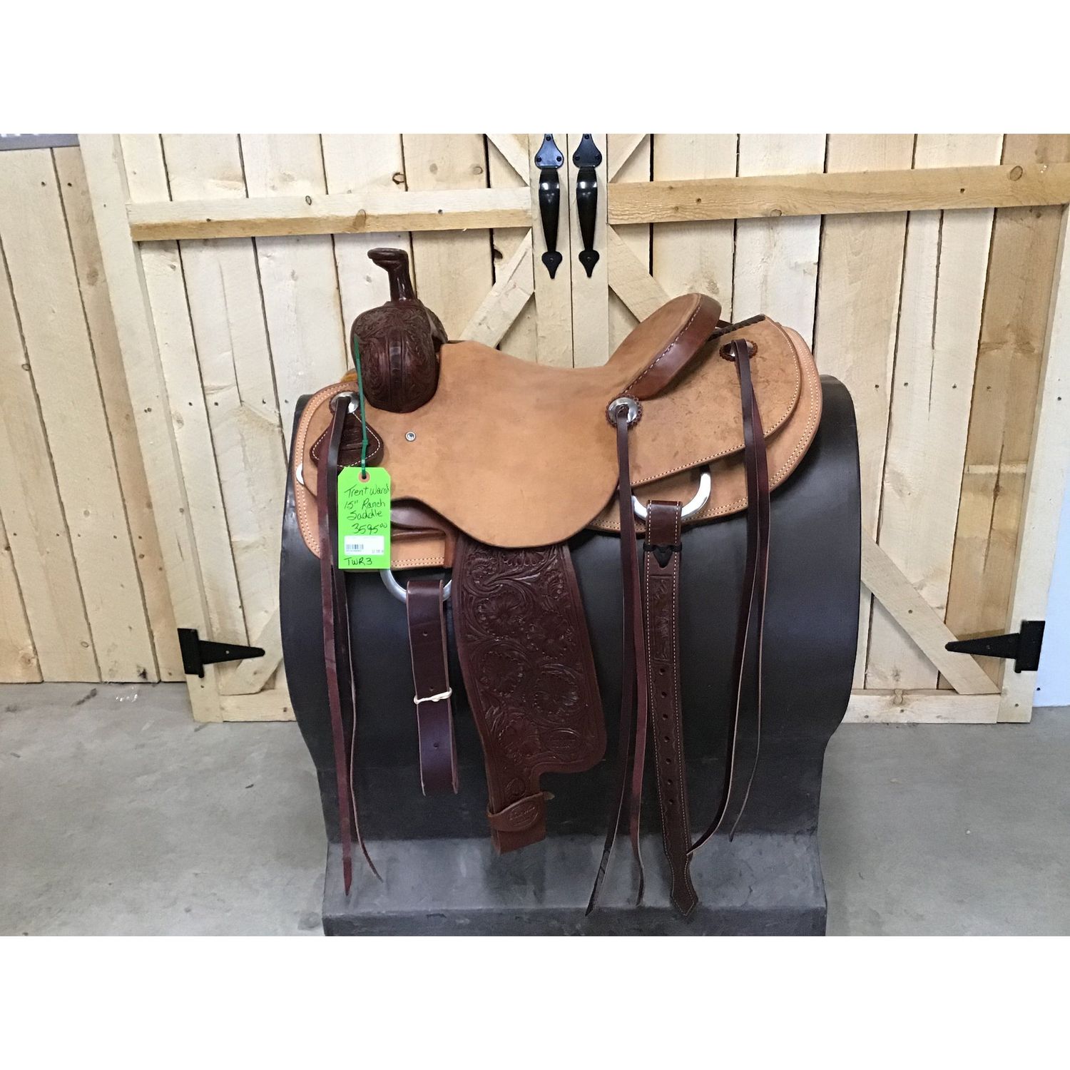 Trent Ward 15" Ranch Saddle-1