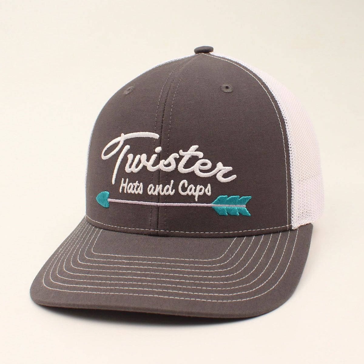 Twister Men's Cap - Charcoal