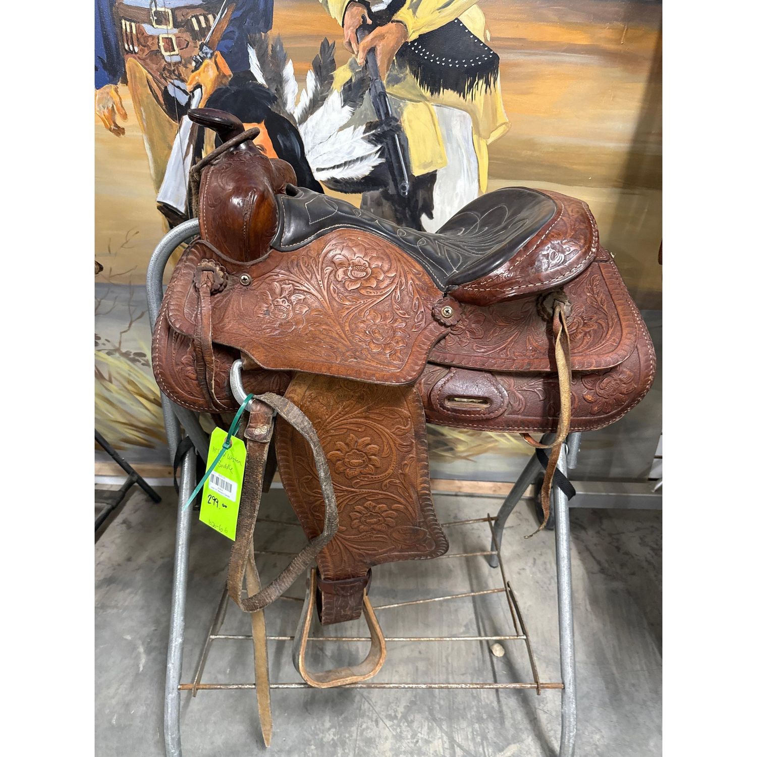 Used 14" Western Saddle-1