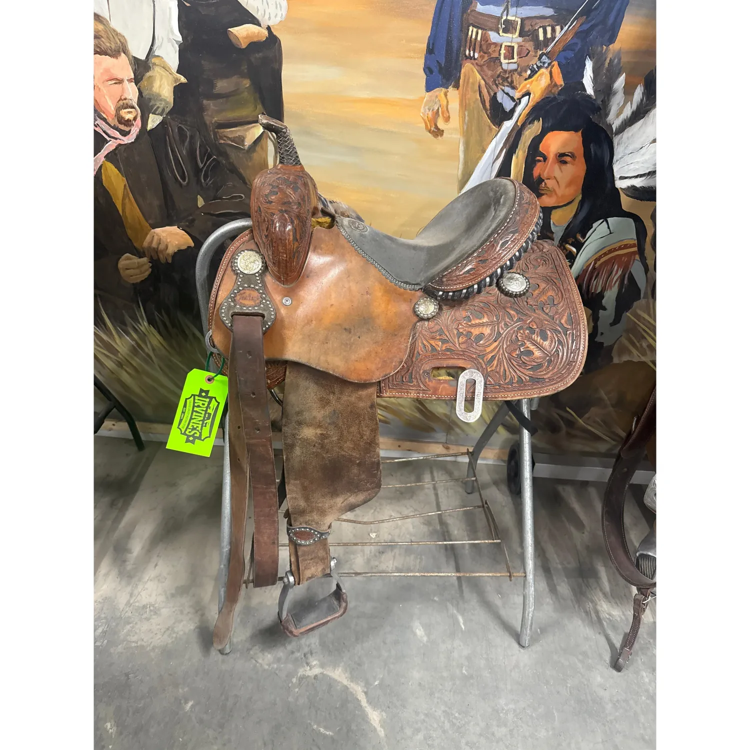 Used 13" Teskey Barrel Saddle