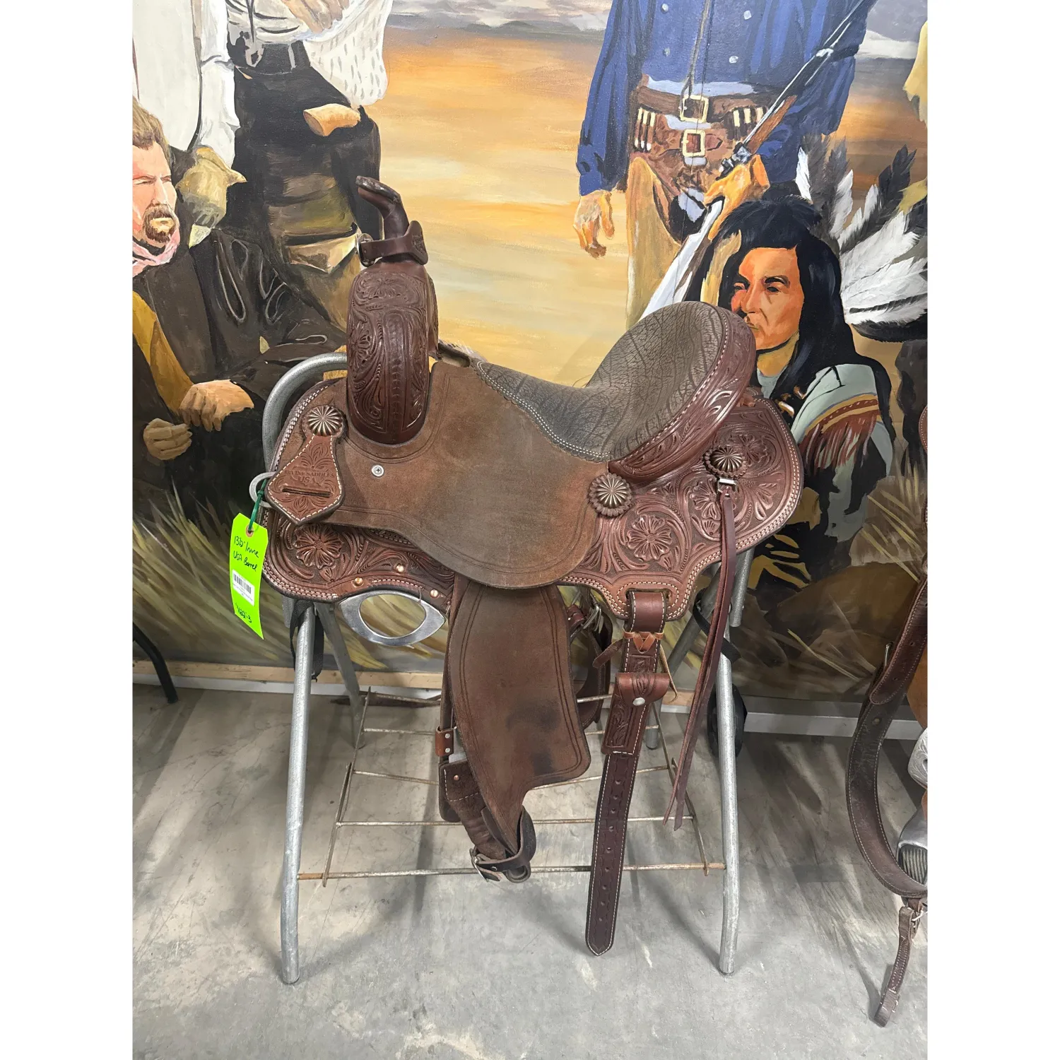 Used 13.5" Irvine USA Barrel Saddle