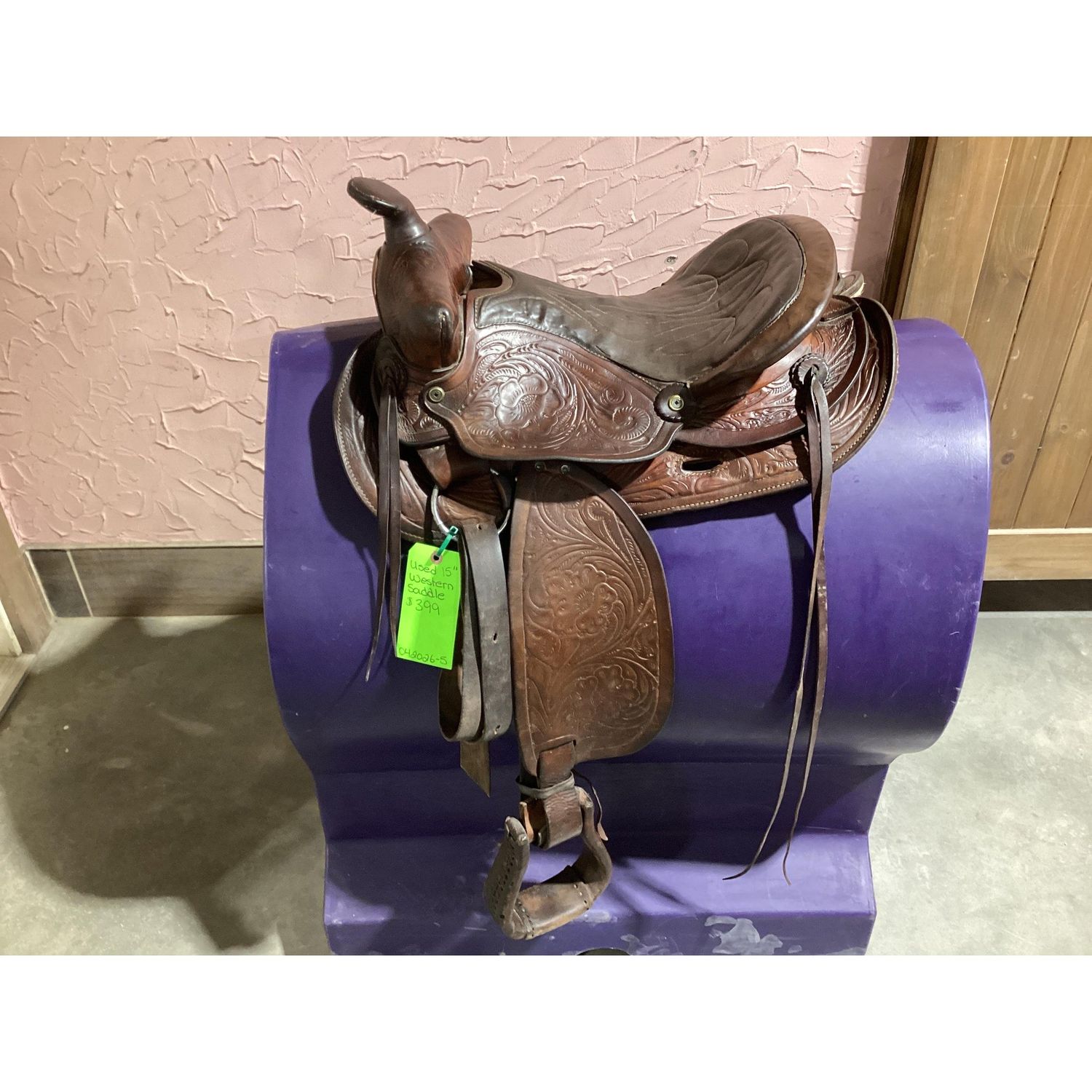 Used 15" Western Saddle