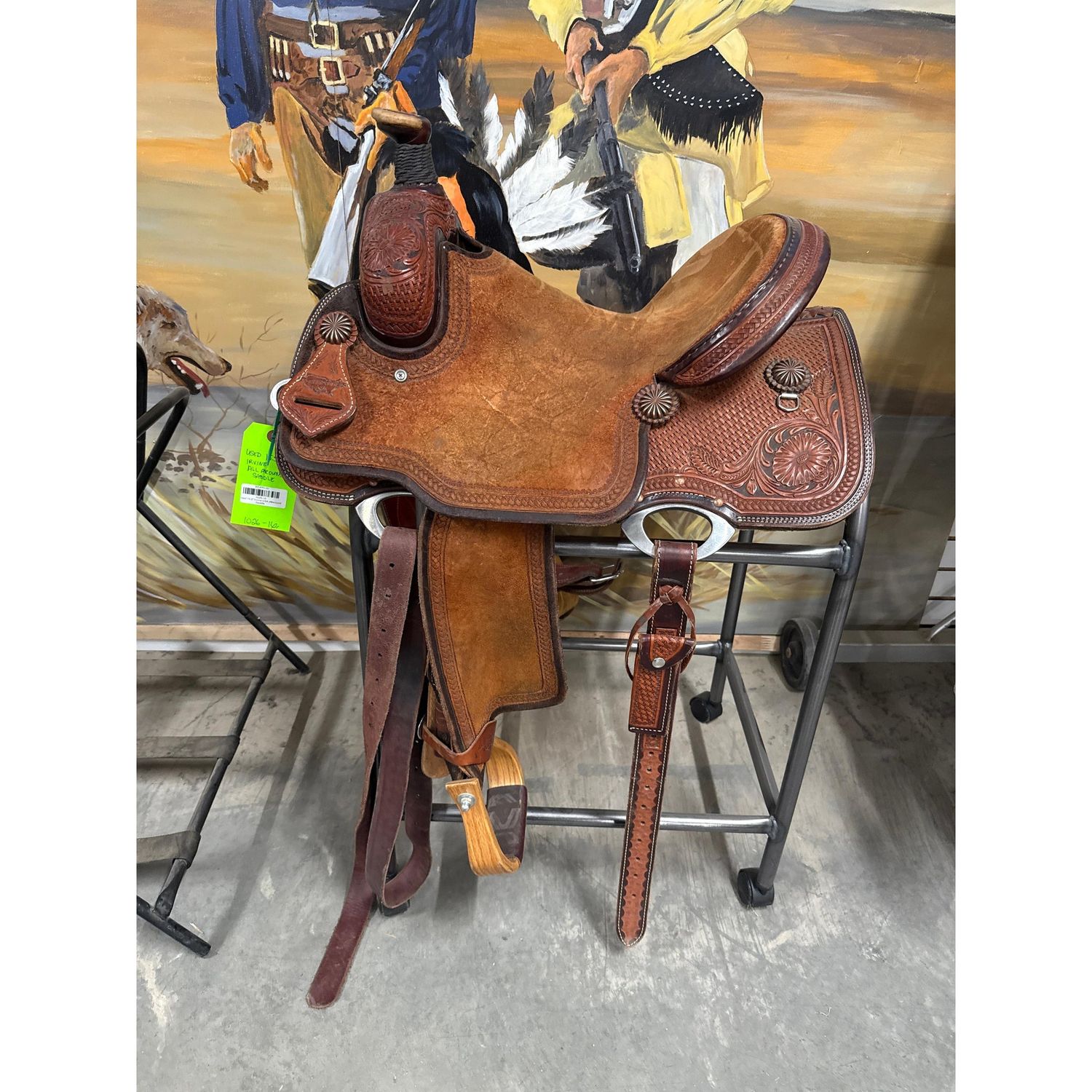 Used 15.5" Irvine USA Allaround Saddle