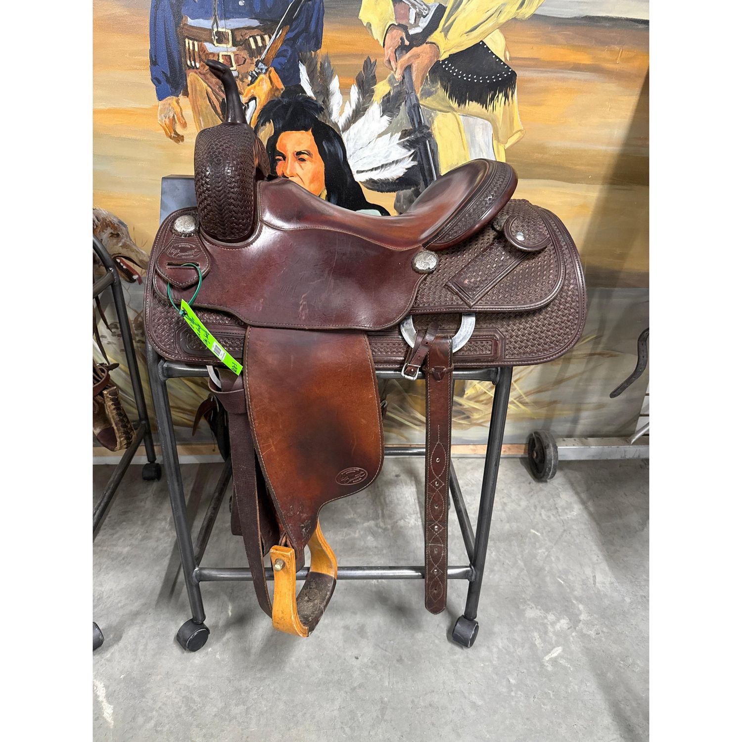 Used 16" Vic Bennett Cutting Saddle