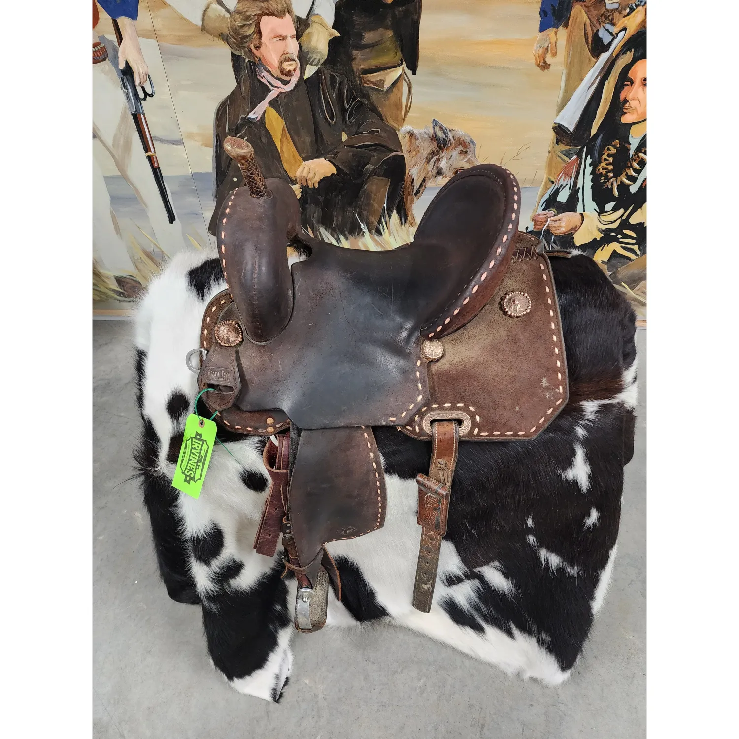 Used Circle Y 14" Flex Tree Barrel Saddle