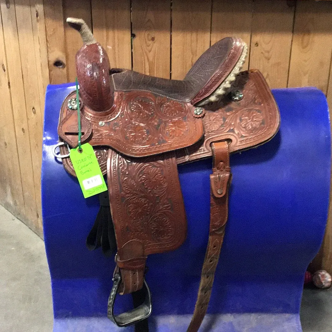 Used Corriente 14" Barrel Saddle