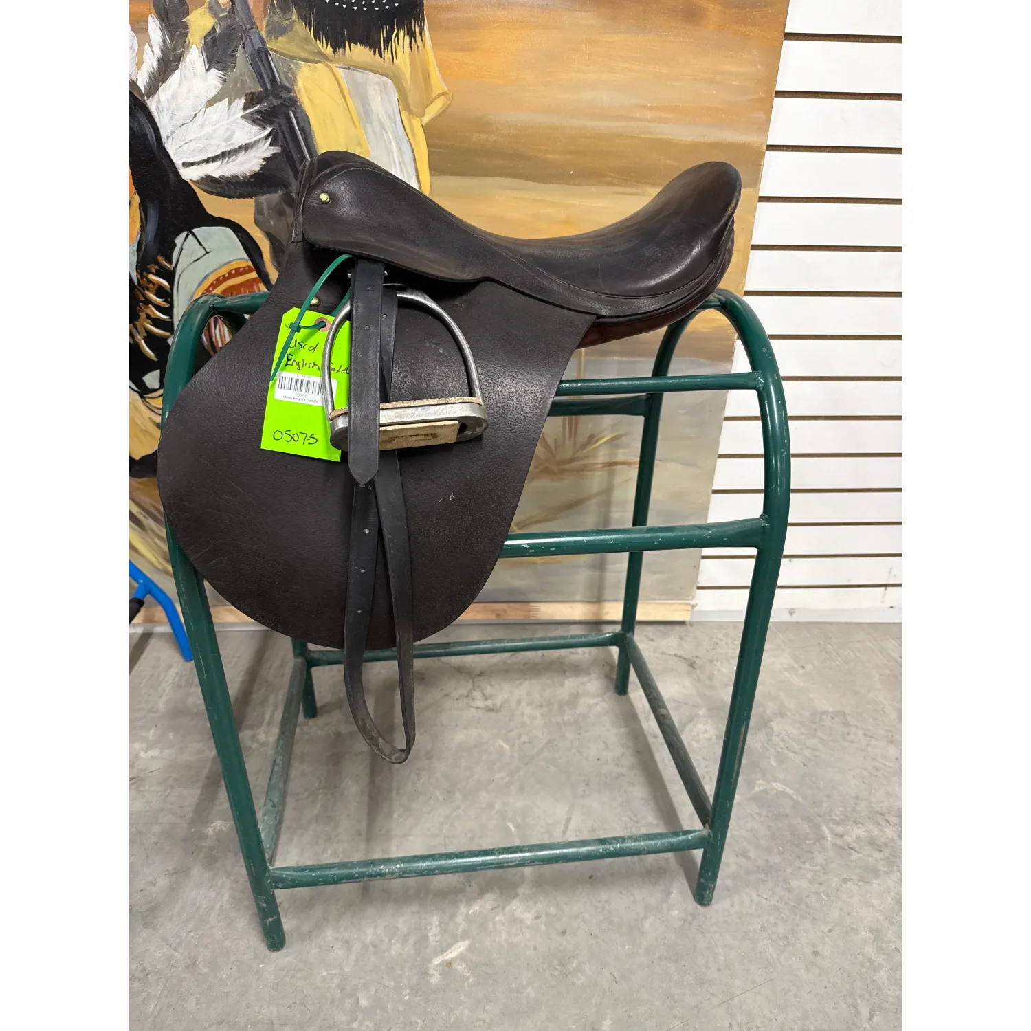 Used English Saddle-3
