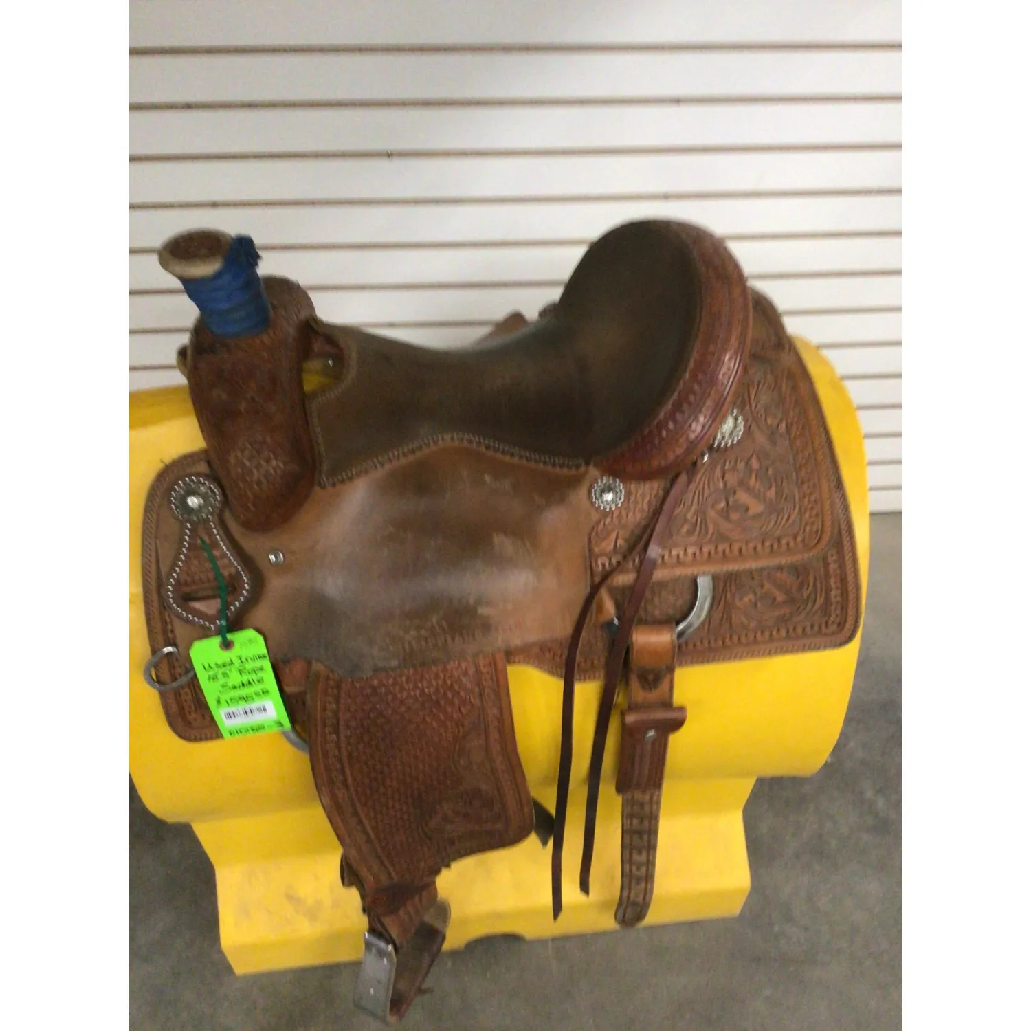 Used Irvine 15.5" Rope Saddle