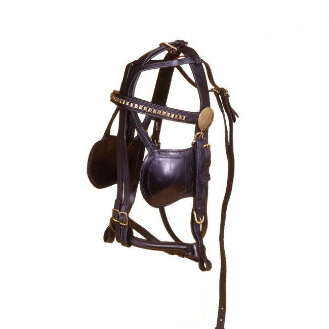 Tough 1® Miniature Leather Replacement Bridle - Black