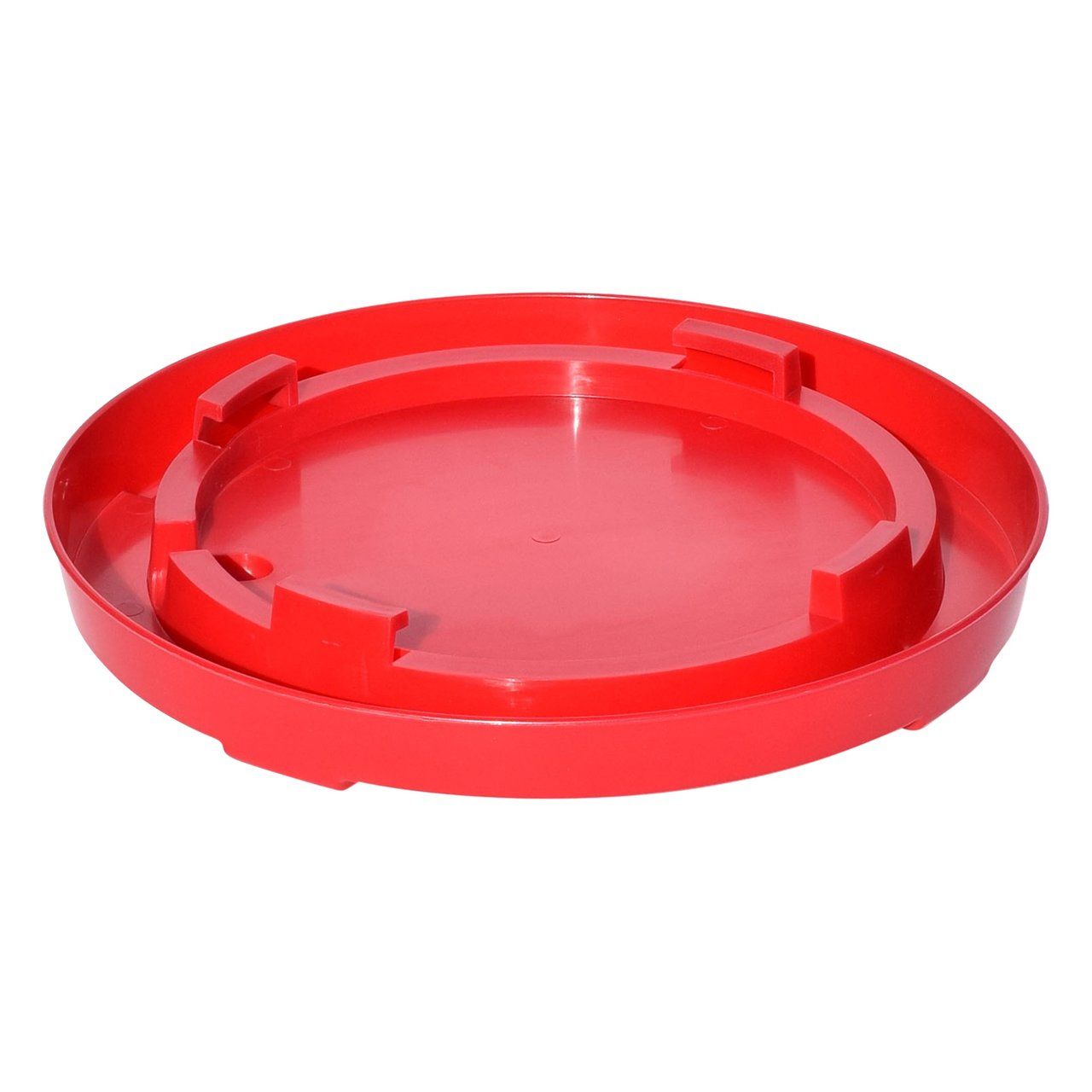 TuffStuff Enclosed Poultry Drinker Gallon Base Red