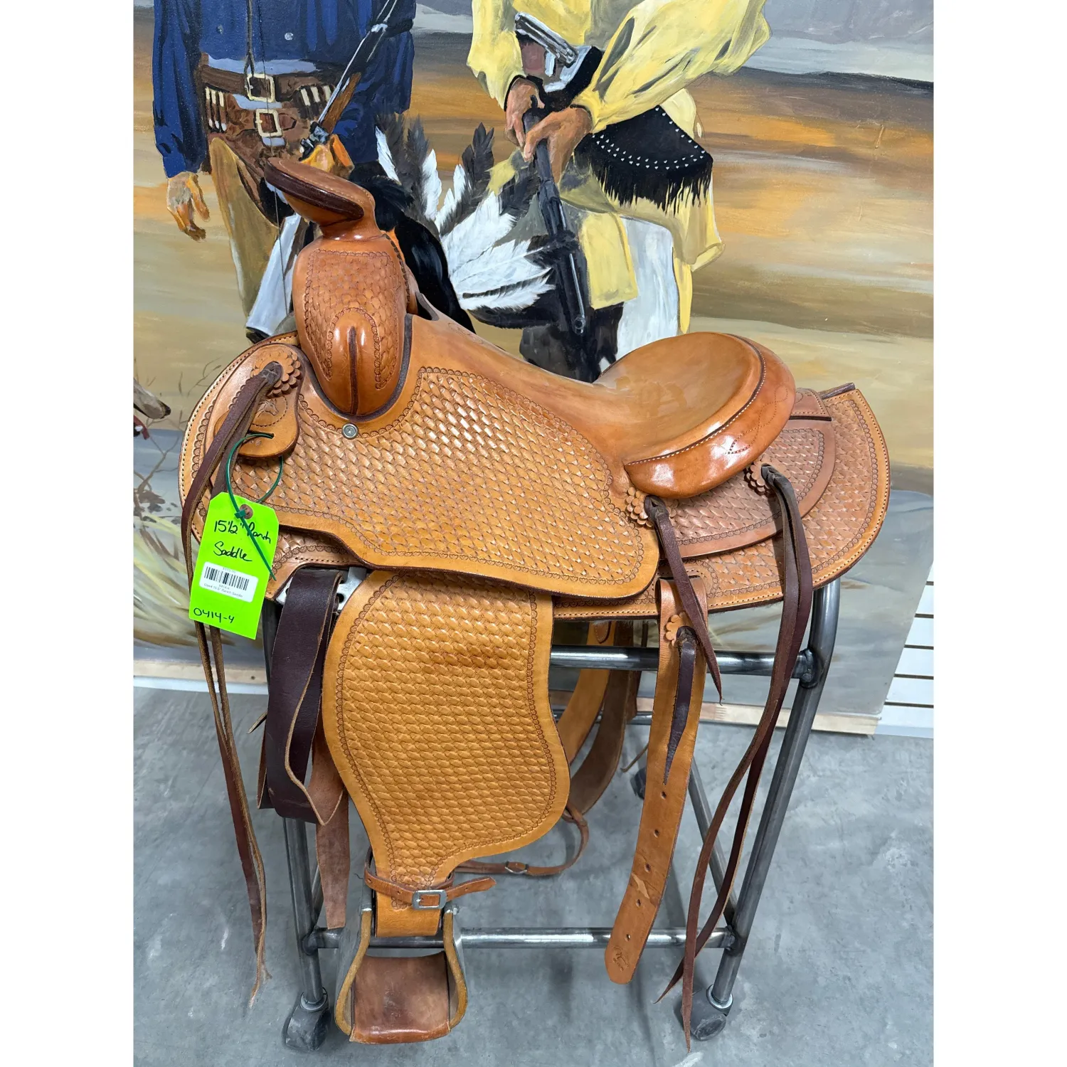 Used 15.5" Ranch Saddle