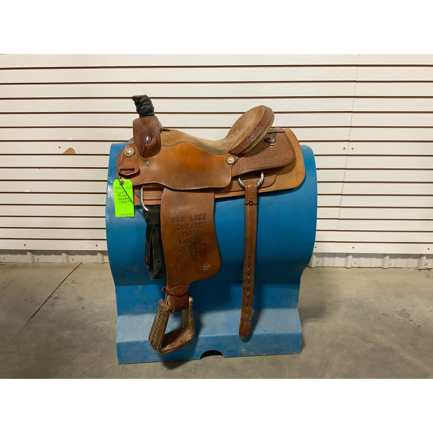 Used 15.5” Courts Rope Saddle