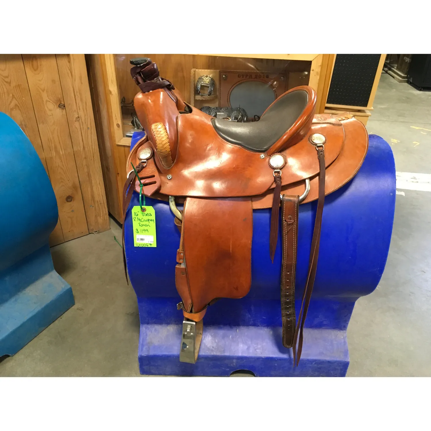 Used 16" R. McCaughey Ranch Saddle