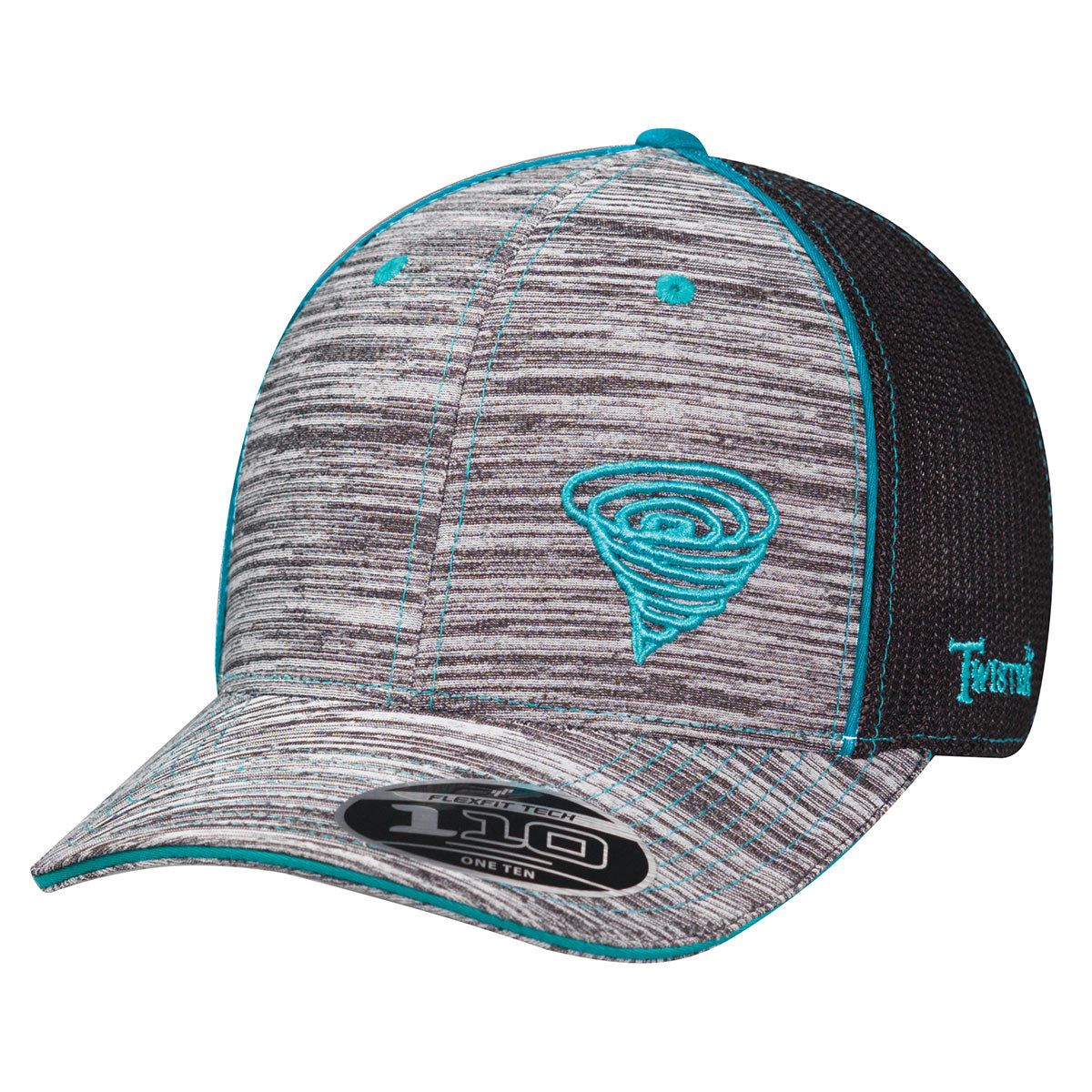 Twister Trucker Cap - Grey/Black